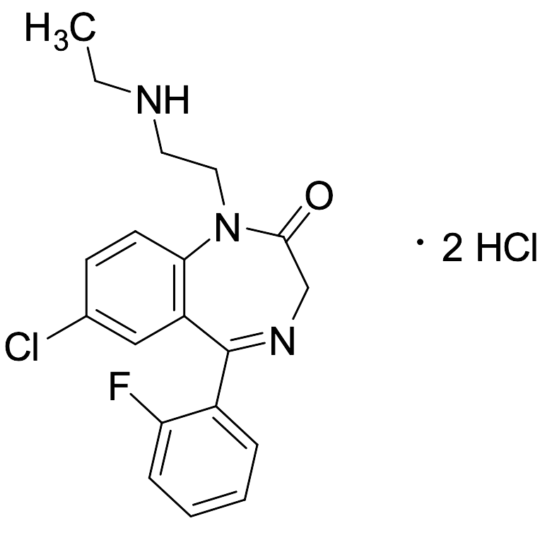 N-Desethyl Flurazepam Dihydrochloride - image 1
