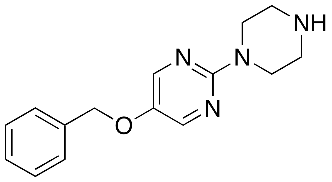 5-Benzyloxy-2-(1-piperazinyl)pyrimidine - image 1