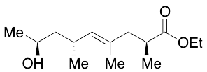 (2S,4E,6R,8S)-8-Hydroxy-2,4,6-trimethyl-4-nonenoic Acid Ethyl Ester - image 1