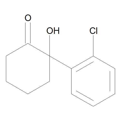 2-Hydroxy-2-(o-chlorophenyl)cyclohexanone - image 1
