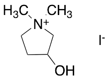 3-Hydroxy-1,1-dimethylpyrrolidin-1-ium Iodide - image 1