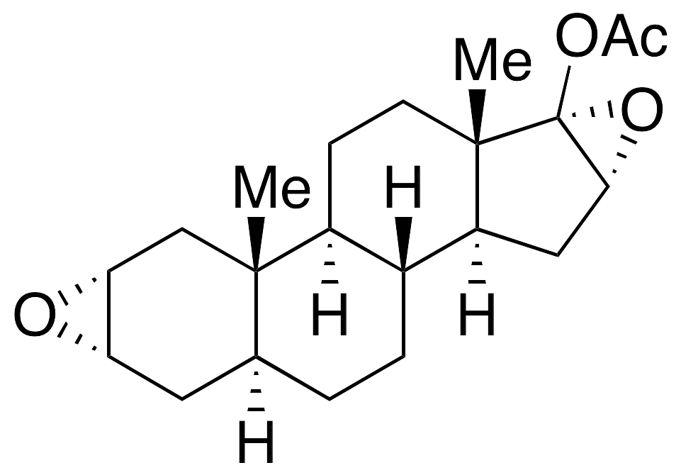 2Alpha,3Alpha:16Alpha,17Alpha-Diepoxy-17Beta-acetoxy-5Alpha-androstane - image 1