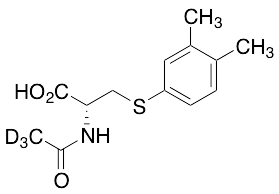 N-Acetyl-S-(3,4-dimethylbenzene)-L-cysteine-d3 - image 1