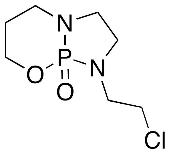 1-(2-Chloroethyl)tetrahydro-1H,5H-[1,3,2]diazaphospholo[2,1-b][1,3,2]oxazaphosphorine 9-Oxide - image 1