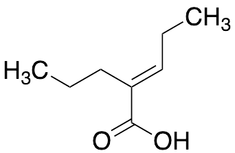 2-Propyl-(E)-2-pentenoic Acid - image 1