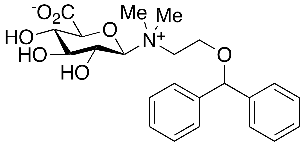 Diphenhydramine N-beta-D-Glucuronide - image 1