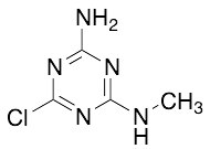 6-Chloro-N2-methyl-1,3,5-triazine-2,4-diamine - image 1