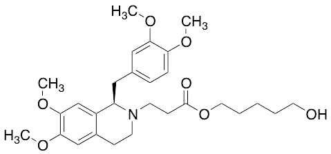 (R)-(-)-Norlaudanosine N-5-Hydroxypentyl Propionate - image 1