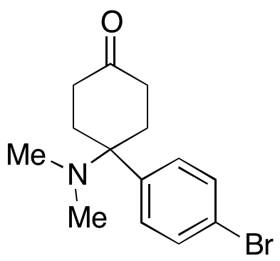 4-(4-Bromophenyl)-4-dimethylaminocyclohexanone - image 1