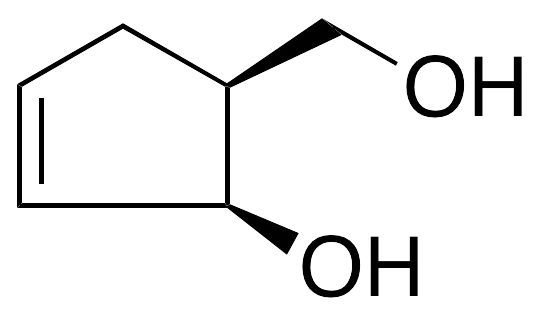 (1S,2S)-2-Hydroxy-3-cyclopentene-1-methanol - image 1