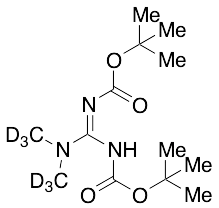 1,1-Dimethyl-d6-2,3-bis(tert-butyloxycarbonyl)guanidine - image 1