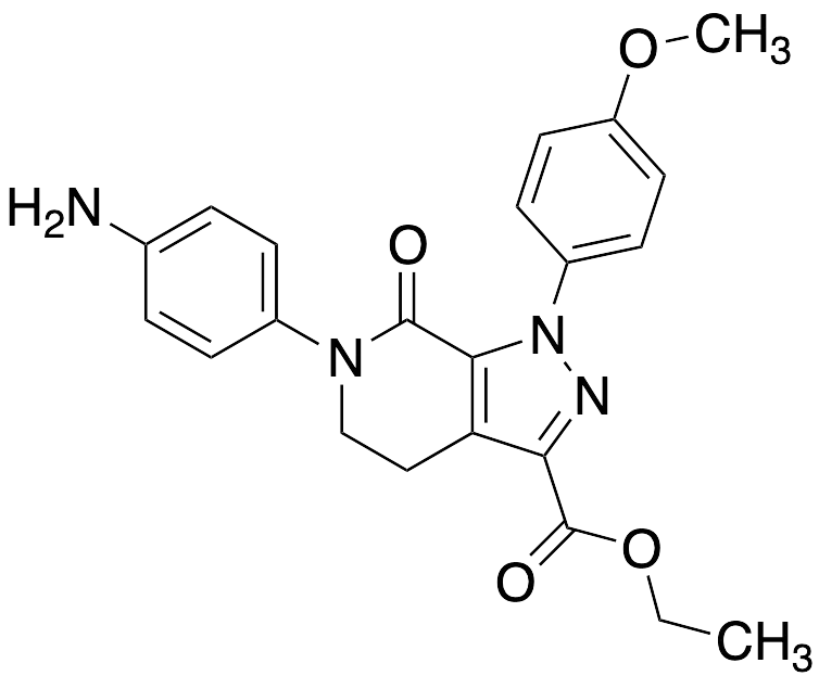 Ethyl 6-(4-Aminophenyl)-1-(4-methoxyphenyl)-7-oxo-4,5,6,7-tetrahydro-1H-pyrazolo[3,4-c]pyridine-3-carboxylate - image 1