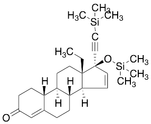17-((Trimethylsilyl)ethynyl)-17-((trimethylsilyl)oxy) Gestodene - image 1