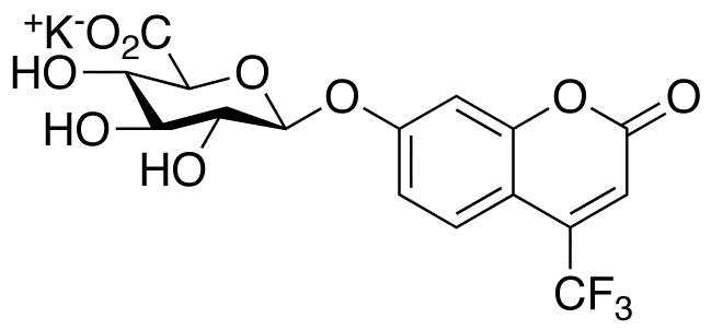 4-Trifluoromethylumbelliferyl Beta-D-Glucuronide Potassium Salt - image 1