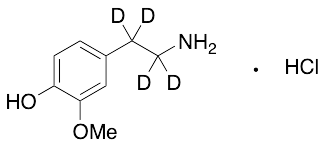 3-Methoxy Dopamine-d4 Hydrochloride (Major) - image 1
