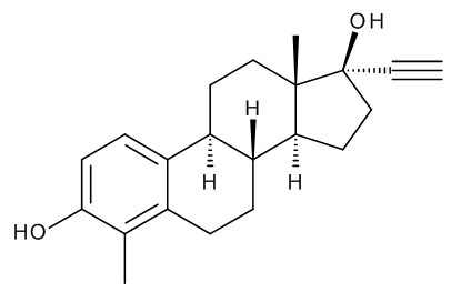4-Methyl Ethynyl Estradiol - image 1