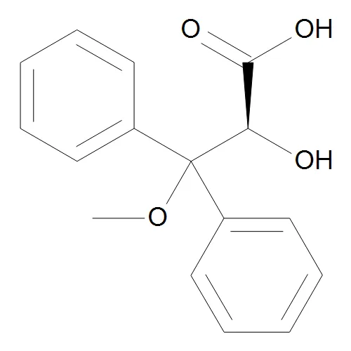 (S)-2-Hydroxy-3-methoxy-3,3-diphenylpropionic Acid - image 1