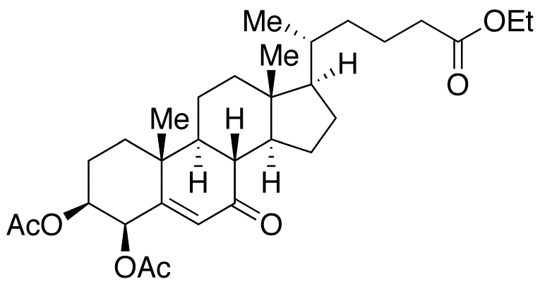 3Beta,4Beta-Diacetyloxy-chol-5-ene-24-carboxylic Acid Ethyl Ester - image 1