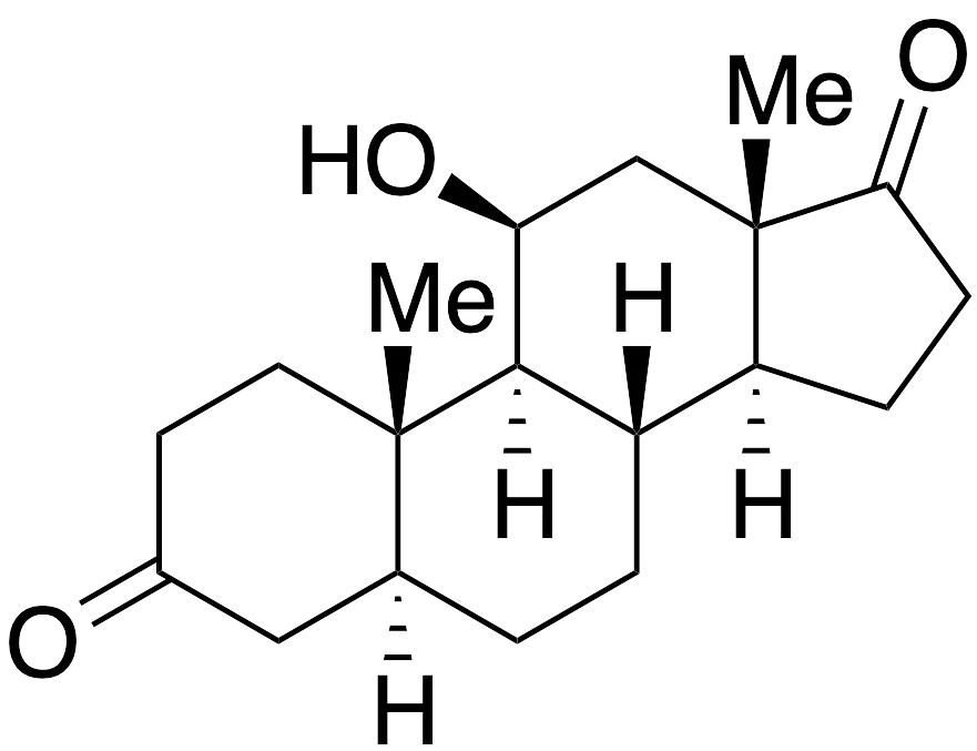 11beta-Hydroxy-5alpha-Androstane-3,17-dione - image 1
