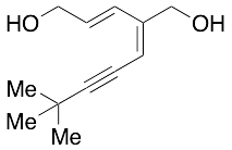 (2E,4E)-4-(4,4-Dimethylpent-2-yn-1-yl)pent-2-ene-1,5-diol - image 1