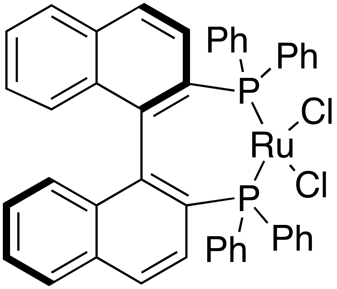 (R)-[2,2'-Bis(diphenylphosphino)-1,1'-binaphthyl]dichlororuthenium - image 1