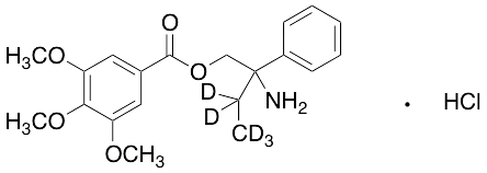 N,N-Didesmethyl Trimebutine-d5 Hydrochloride - image 1