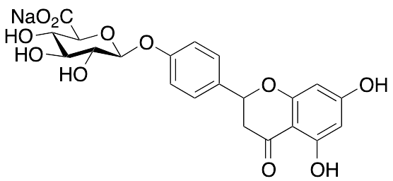 Naringenin 4'-O-Beta-D-Glucuronide Sodium Salt (Mixture of Diastereomers) - image 1