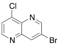 3-Bromo-8-chloro-1,5-naphthyridine - image 1