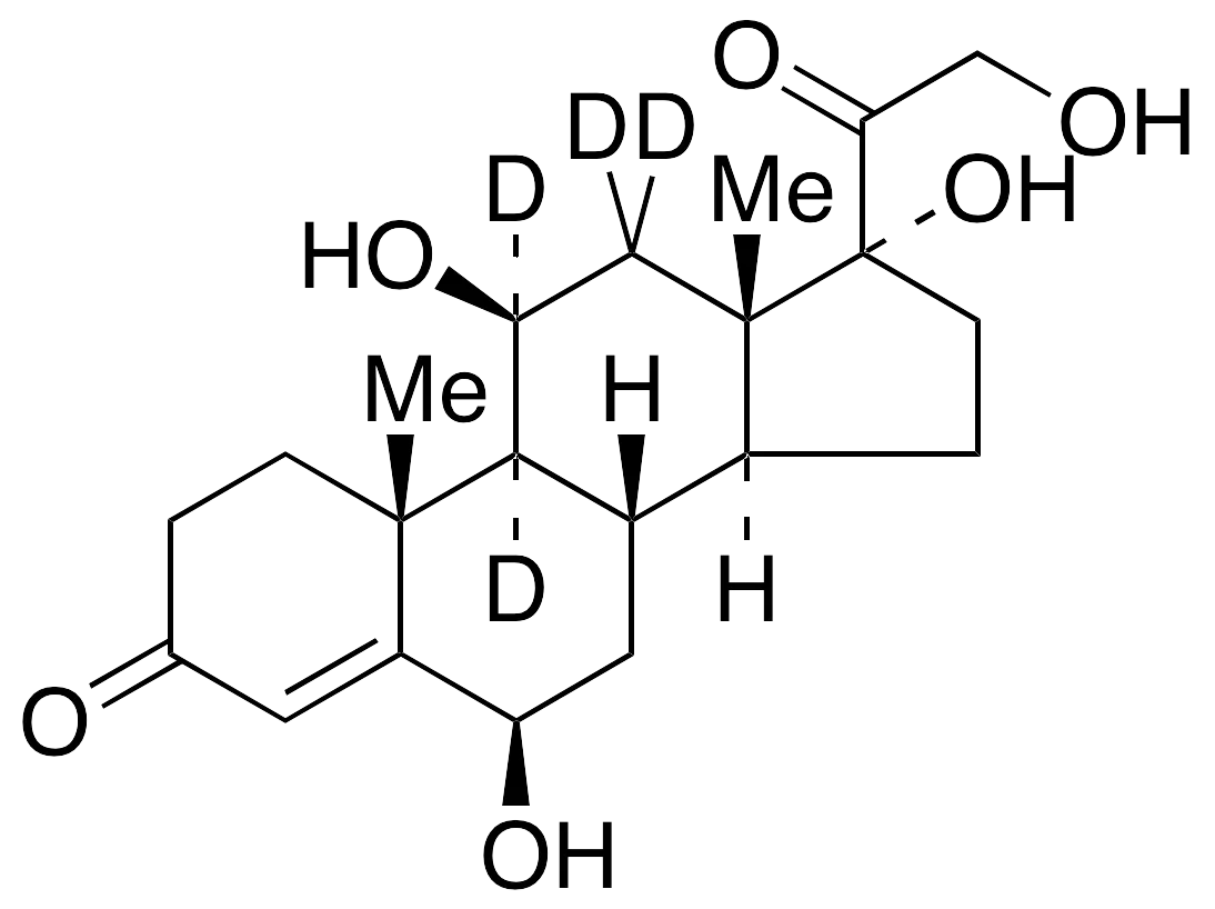 6Beta-Hydroxy Cortisol-d4 - image 1