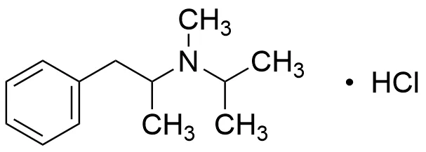 N-Isopropyl-N,α-dimethyl Phenethylamine Hydrochloride - image 1