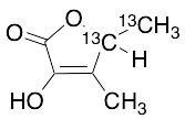4,5-Dimethyl-3-hydroxy-2(5H)-furanone-13C2 - image 1