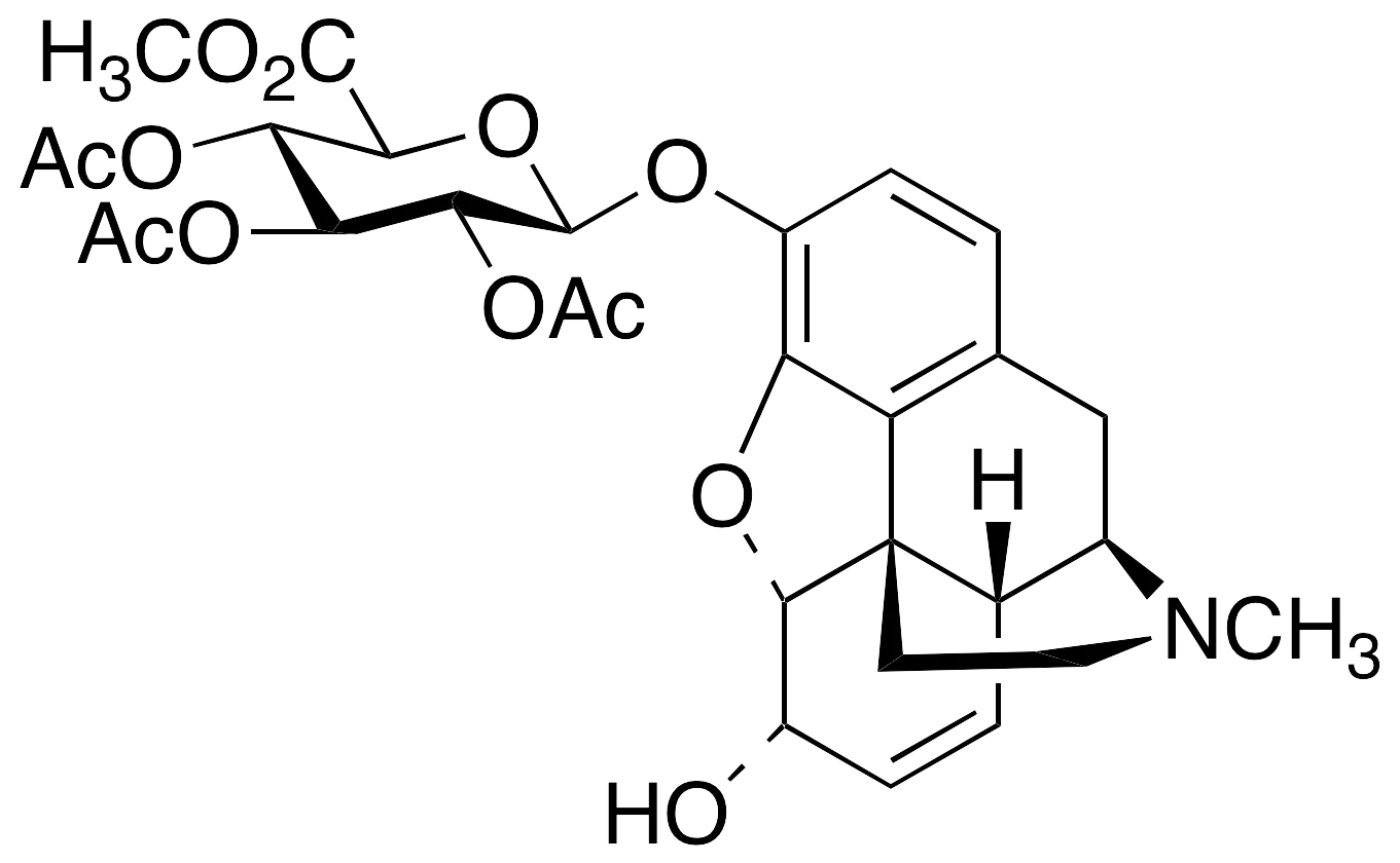 Morphine 3-(Tri-O-acetyl-Beta-D-glucuronide) Methyl Ester - image 1