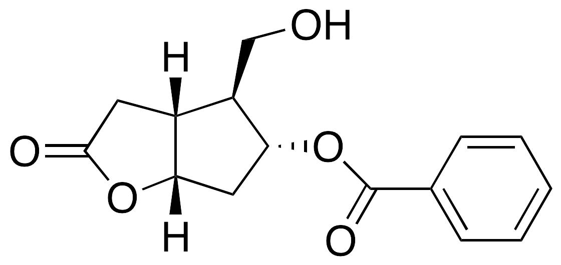 (-)-Corey Lactone Benzoate - image 1