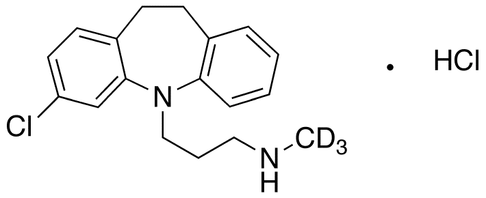 N-Desmethyl Clomipramine-d3 Hydrochloride - image 1