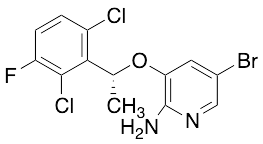 (R)-5-Bromo-3-(1-(2,6-dichloro-3-fluorophenyl)ethoxy)pyridin-2-amine - image 1