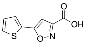 5-(Thiophen-2-yl)isoxazole-3-carboxylic Acid - image 1