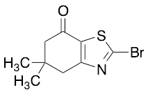2-Bromo-5,5-dimethyl-5,6-dihydrobenzo[d]thiazol-7(4H)-one - image 1
