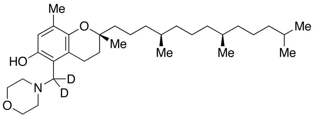 5-(4-Morpholinylmethyl)-d2 Delta-Tocopherol, 90% - image 1