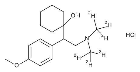 (±)-Venlafaxine-d6 HCl (N,N-dimethyl-d6) - image 1