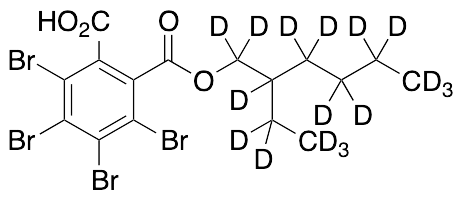 2-Ethylhexyl Tetrabromophthalate-d17 - image 1