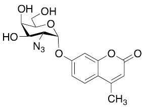 4-Methylumbelliferyl 2-Azido-2-deoxy-Alpha-D-Galactopyranoside - image 1