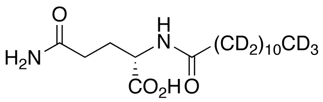 N2-Lauroyl-L-glutamine-d23 - image 1