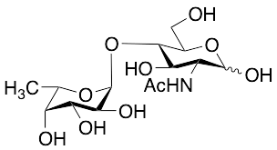 2-Acetamido-2-deoxy-4-O-(alpha-L-fucopyranosyl)-D-glucopyranose - image 1