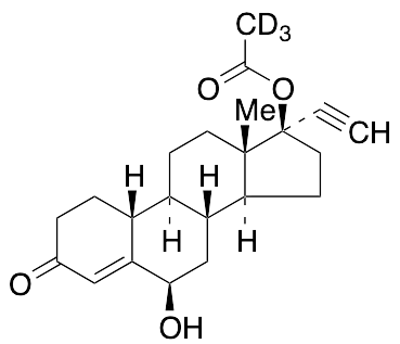 6Beta-Hydroxy Norethindrone Acetate-d3 (Major) - image 1