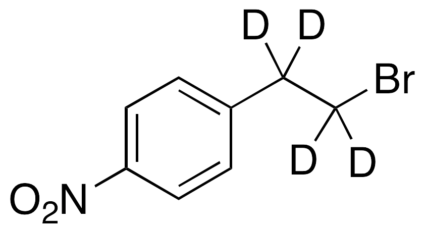 Beta-(p-Nitrophenyl)ethyl Bromide-d4 - image 1