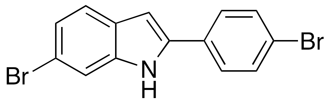 6-Bromo-2-(4-bromophenyl)indole - image 1