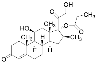 9-Fluoro-11Beta,17,21-trihydroxy-16Beta-methylpregn-4-ene-3,20-dione 17-Propionate - image 1