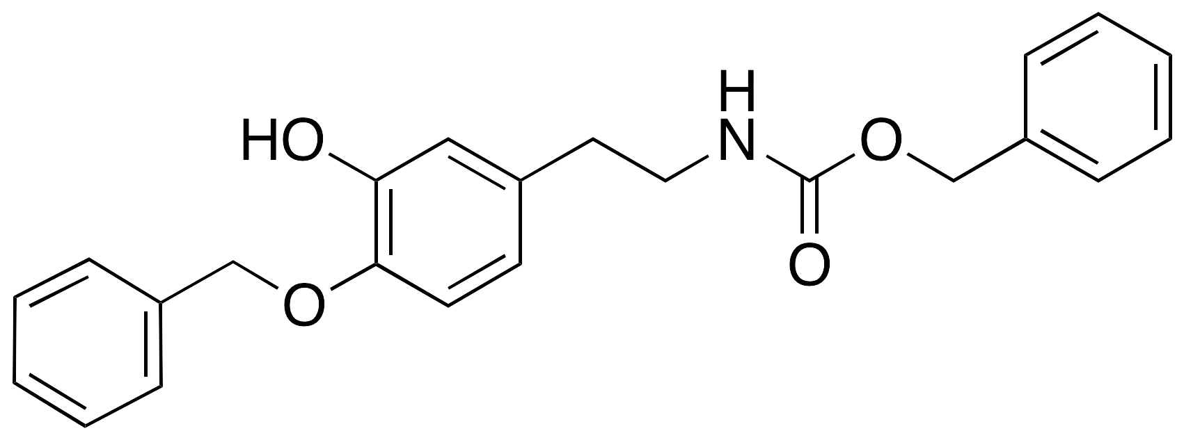 N-Benzyloxycarbonyl-4-O-benzyl Dopamine - image 1