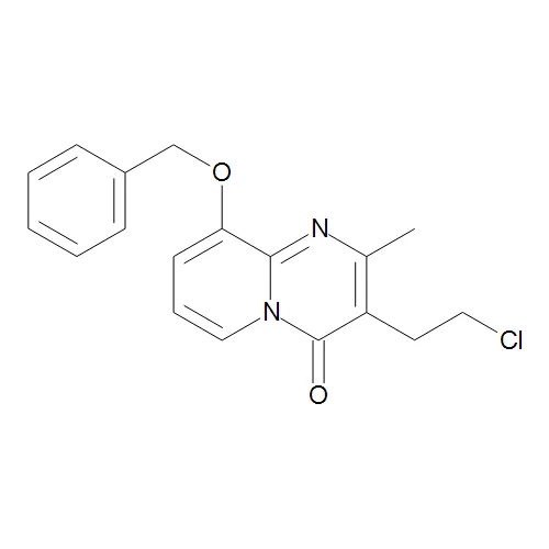 3-(2-Chloroethyl)-2-methyl-9-(benzyloxy)-4H-pyrido[1,2a]pyrimidin-4-one - image 1