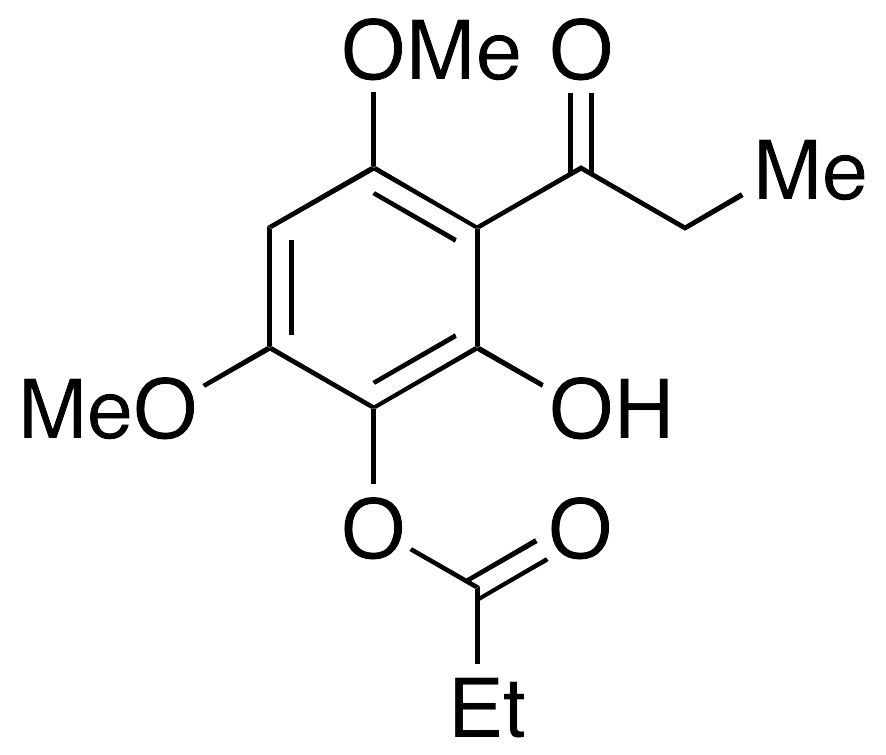 1-[2-Hydroxy-4,6-dimethoxy-3-(1-oxopropoxy)phenyl]-1-propanone - image 1